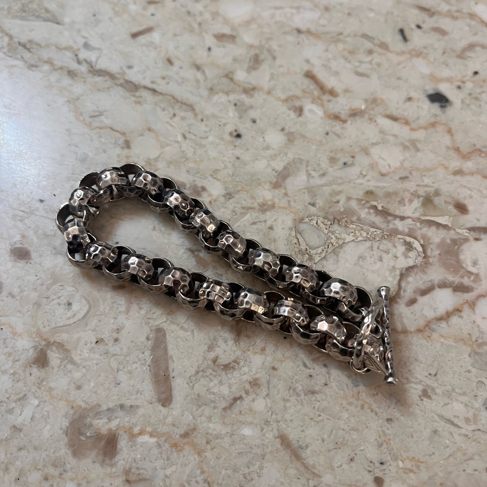 Silpada retired silver bracelet
